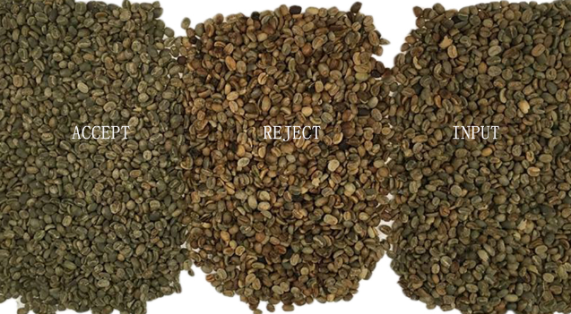 كاميرا سي سي دي متعددة الوظائف خضراء و محمصة آلة فرز لون حبوب القهوة 7