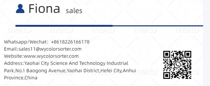 آلة تصنيف الملح من الفولاذ المقاوم للصدأ 316L نظرية CCD الصناعة تصنيف الألوان منفصل تنظيف الملح دقة عالية الصين 26