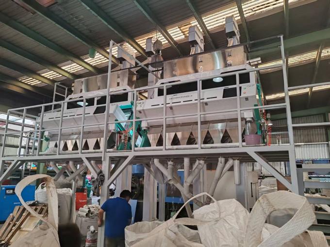 آلة تصنيف الحبوب متعددة الوظائف CCD منغ فاصوليا فاصوليا حمراء تصنيف الألوان البصرية للزراعة ومعالجة الأغذية 13