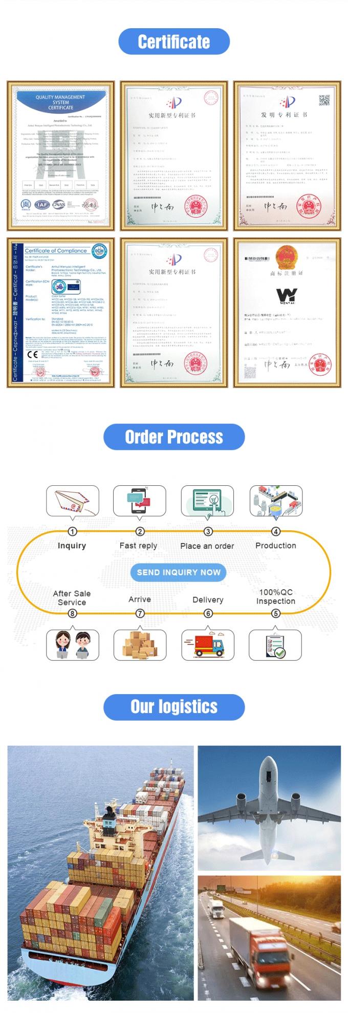 آلة تصنيف الألوان النحاسية والألومنيوم ذات الكفاءة العالية 12