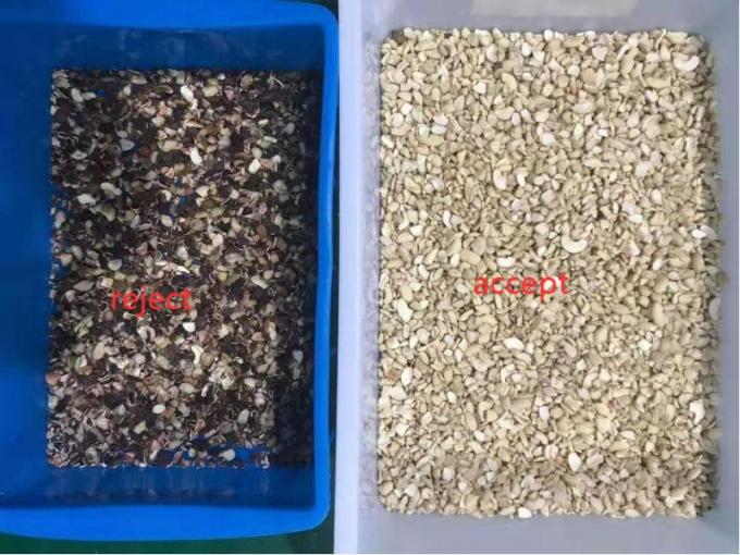 آلة تصنيف لون جوز الكاشيو ذكي 6 شوت مع مستشعر Toshiba CCD وكاميرا RGB 8