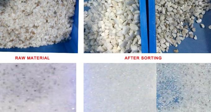 ويناو عالية السعة معالجة الخام الآلات الخام لون المفرز الحجر الكوارتز رمل المفرز 2