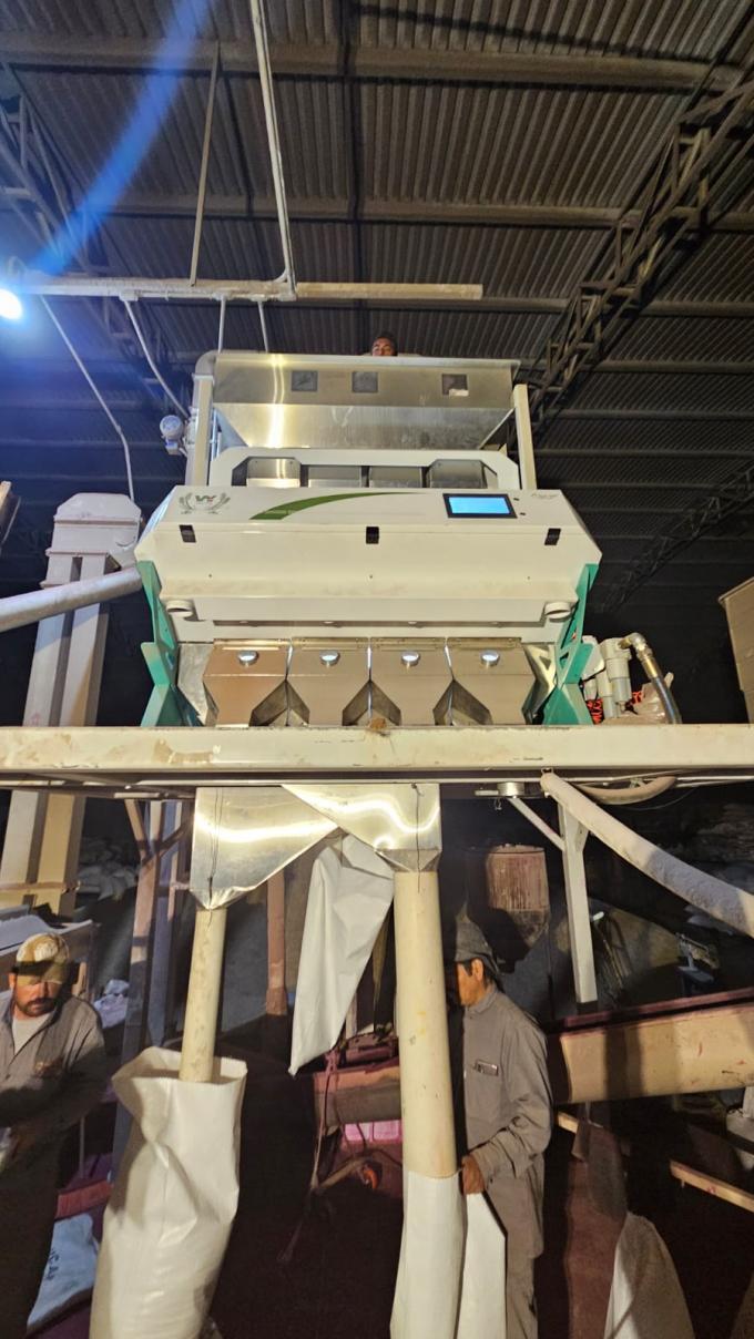 ويناو عالية السعة معالجة الخام الآلات الخام لون المفرز الحجر الكوارتز رمل المفرز 9