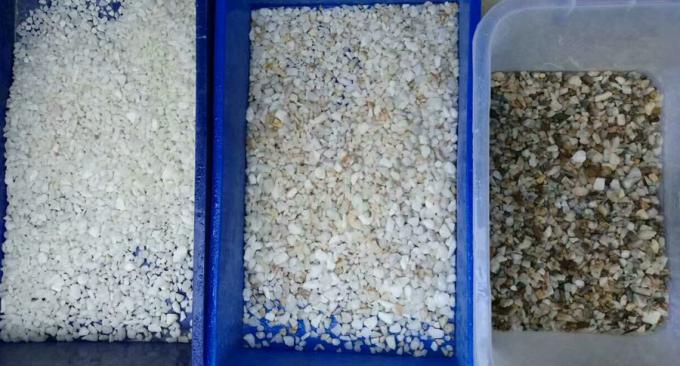 وينيو 64 قناة آلة فرز المعادن الكوارتز الرمل السيليكا مسحوق آلة فرز الألوان 5