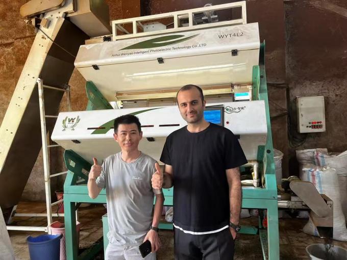 آلة تصنيف الألوان الضوئية لـ (Wenyao CCD Optical Color Sorting Machine) للفول القهوة الحبوب الأرز 14