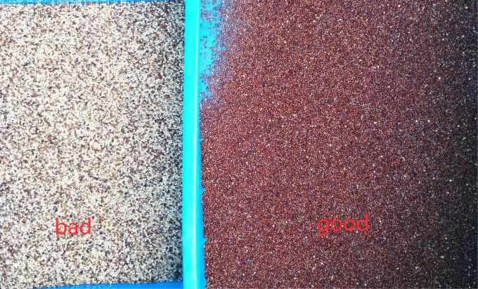 آلة فرز الألوان الصغيرة المحمولة متعددة الوظائف للحبوب والكينوا والتحكم عن بعد عبر الواي فاي 9