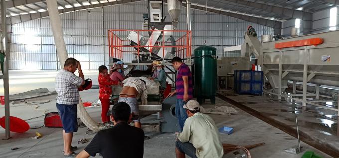 ويناو عالية السعة معالجة الخام الآلات الخام لون المفرز الحجر الكوارتز رمل المفرز 14