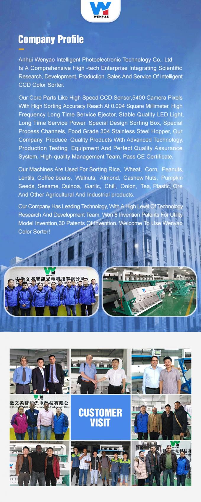 آلة فرز الألوان الأوتوماتيكية من وينياو لفصل الألوان للبلوبيري الطازج وتوت العرعر 13