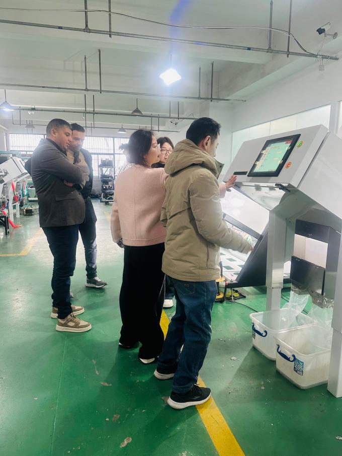 WENYAO 2025 إطلاق منتج جديد 304/316L عالية الدقة CCD جزيئات الملح الصخري تصنيف اللون 9