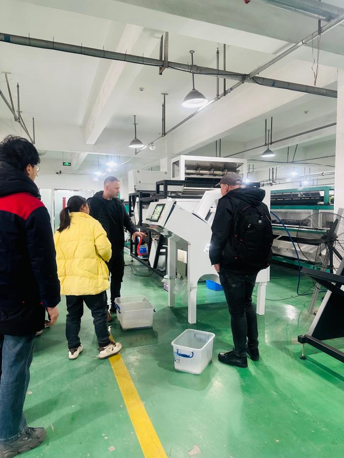 WENYAO 2025 إطلاق منتج جديد 304/316L عالية الدقة CCD جزيئات الملح الصخري تصنيف اللون 10